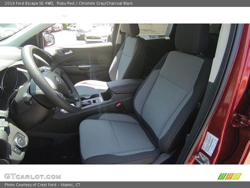 Ruby Red / Chromite Gray/Charcoal Black 2019 Ford Escape SE 4WD