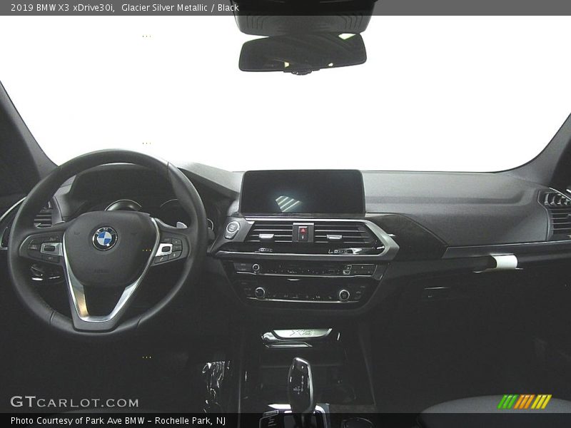 Glacier Silver Metallic / Black 2019 BMW X3 xDrive30i