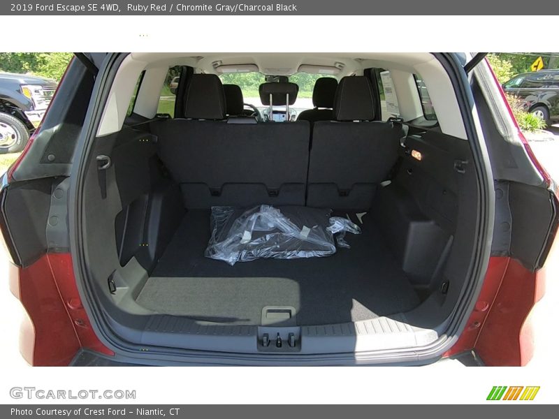 Ruby Red / Chromite Gray/Charcoal Black 2019 Ford Escape SE 4WD