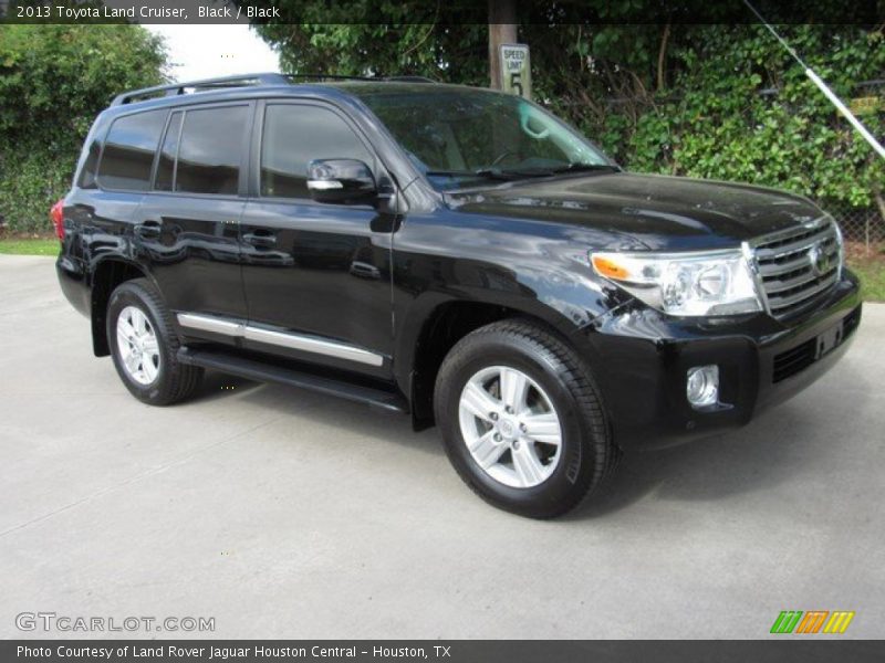 Black / Black 2013 Toyota Land Cruiser