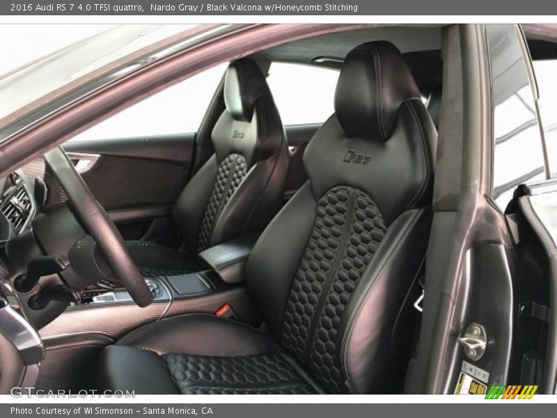 Front Seat of 2016 RS 7 4.0 TFSI quattro