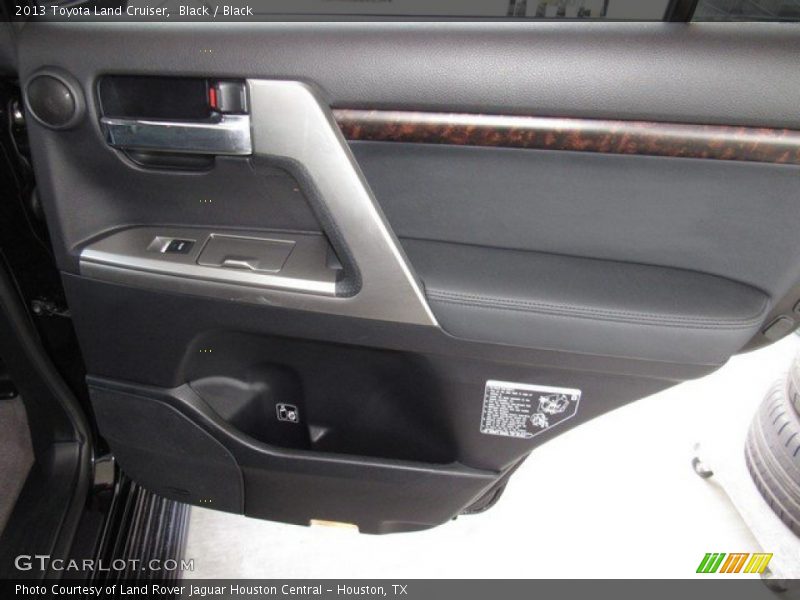 Black / Black 2013 Toyota Land Cruiser