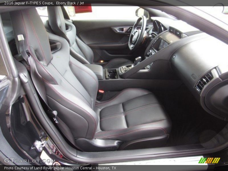 Ebony Black / Jet 2016 Jaguar F-TYPE S Coupe