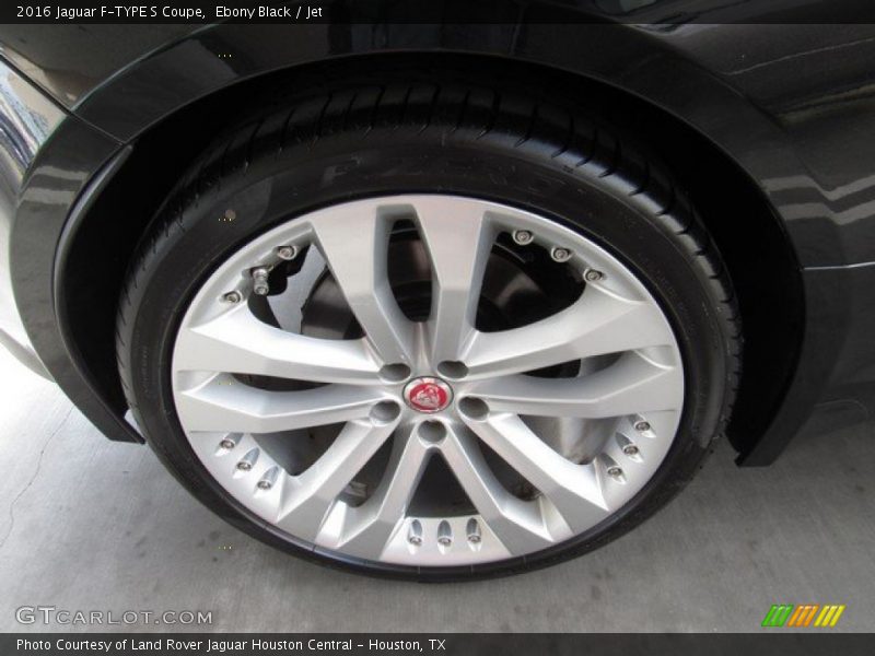 Ebony Black / Jet 2016 Jaguar F-TYPE S Coupe
