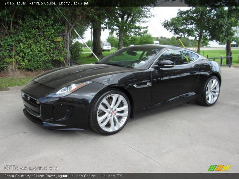 Ebony Black / Jet 2016 Jaguar F-TYPE S Coupe