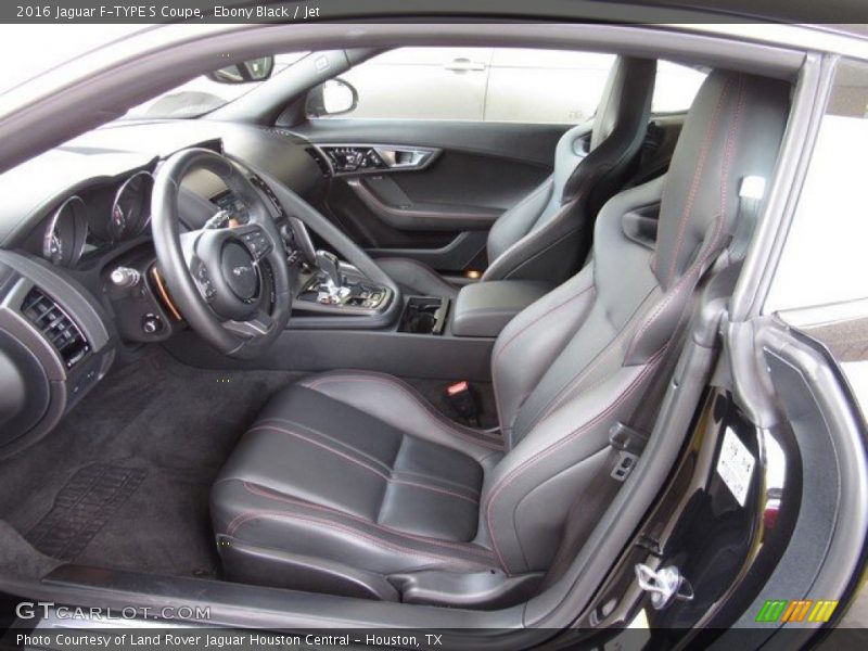Ebony Black / Jet 2016 Jaguar F-TYPE S Coupe