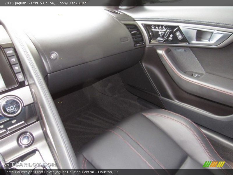 Ebony Black / Jet 2016 Jaguar F-TYPE S Coupe