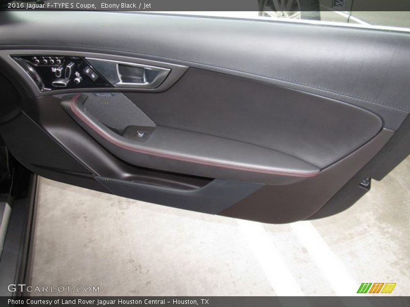 Ebony Black / Jet 2016 Jaguar F-TYPE S Coupe