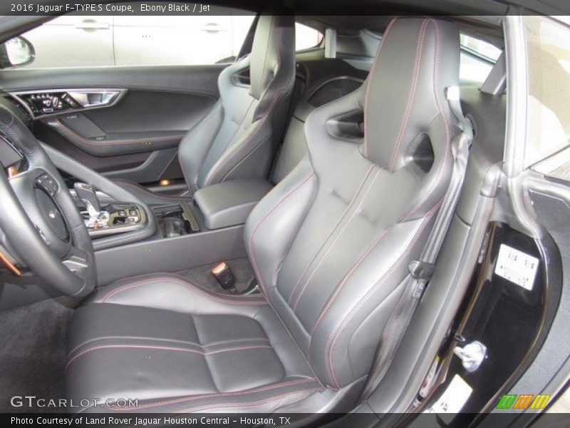 Ebony Black / Jet 2016 Jaguar F-TYPE S Coupe
