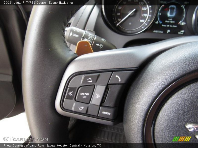 Ebony Black / Jet 2016 Jaguar F-TYPE S Coupe