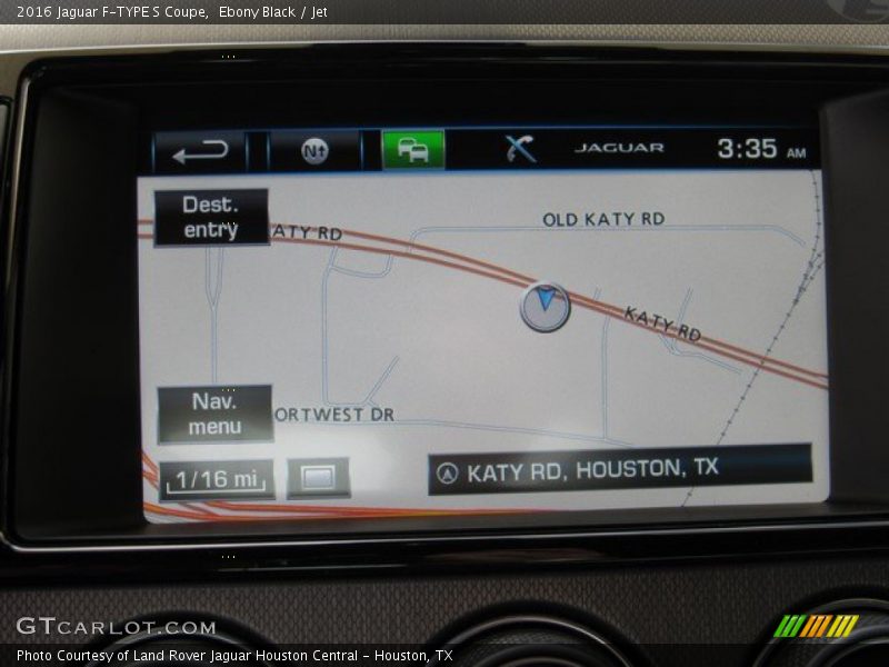 Ebony Black / Jet 2016 Jaguar F-TYPE S Coupe