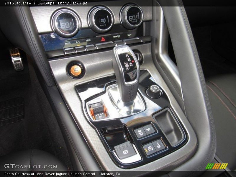 Ebony Black / Jet 2016 Jaguar F-TYPE S Coupe