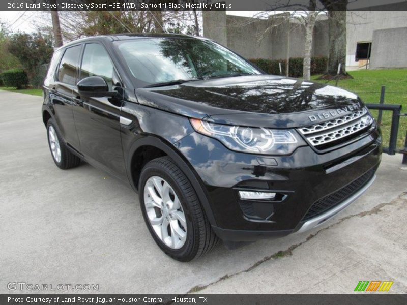 Santorini Black Metallic / Cirrus 2016 Land Rover Discovery Sport HSE 4WD