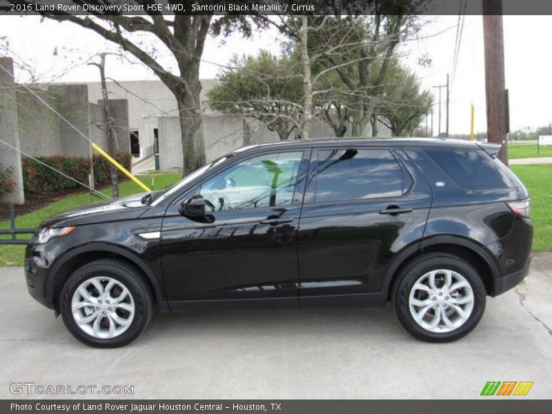 Santorini Black Metallic / Cirrus 2016 Land Rover Discovery Sport HSE 4WD