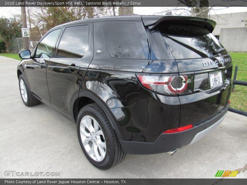 Santorini Black Metallic / Cirrus 2016 Land Rover Discovery Sport HSE 4WD