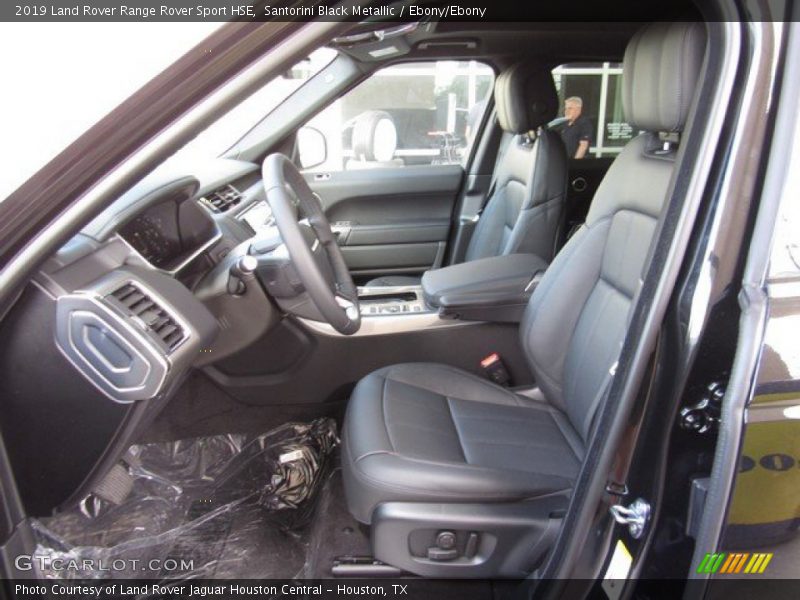 Santorini Black Metallic / Ebony/Ebony 2019 Land Rover Range Rover Sport HSE