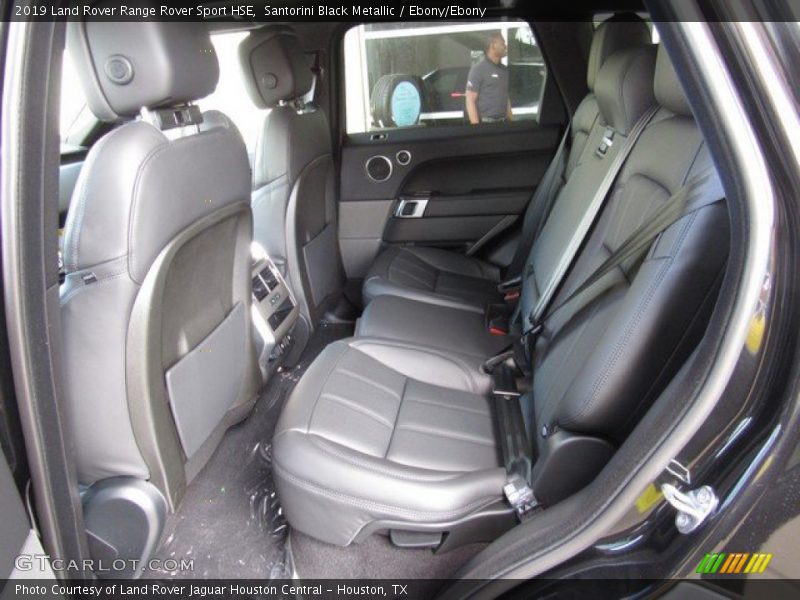 Santorini Black Metallic / Ebony/Ebony 2019 Land Rover Range Rover Sport HSE