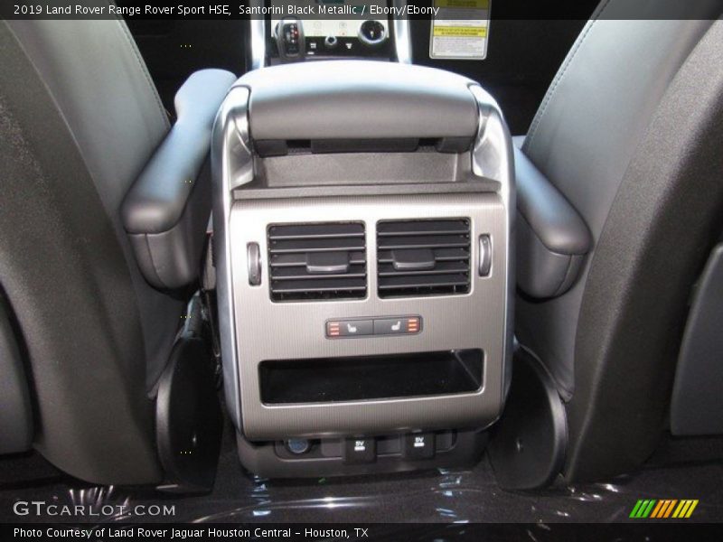 Santorini Black Metallic / Ebony/Ebony 2019 Land Rover Range Rover Sport HSE