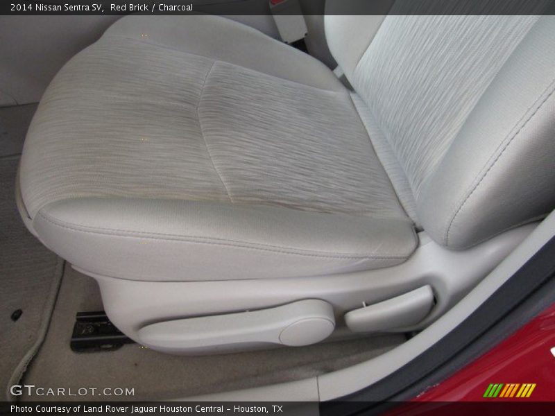 Red Brick / Charcoal 2014 Nissan Sentra SV