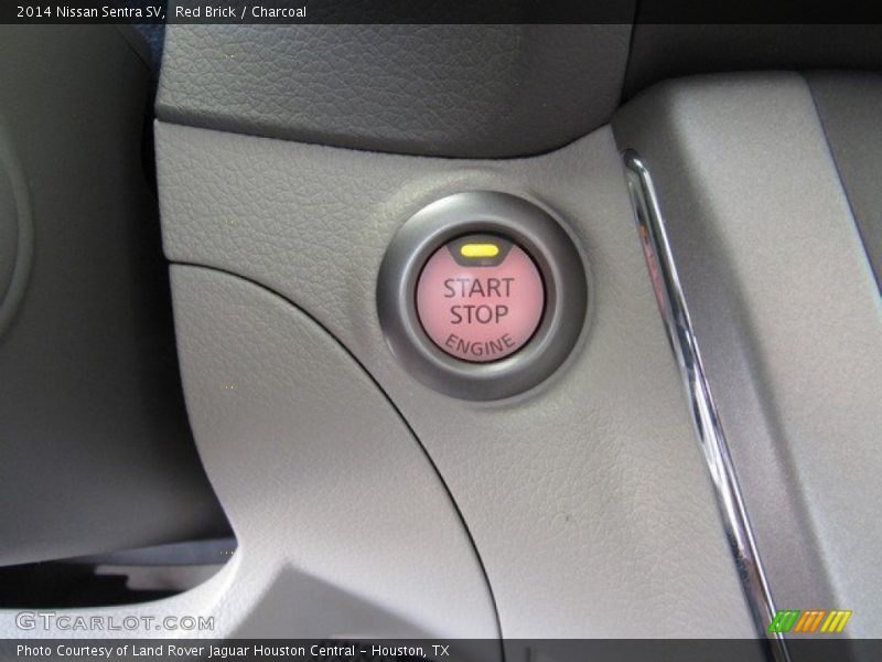 Red Brick / Charcoal 2014 Nissan Sentra SV