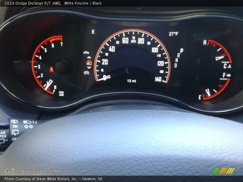 White Knuckle / Black 2019 Dodge Durango R/T AWD