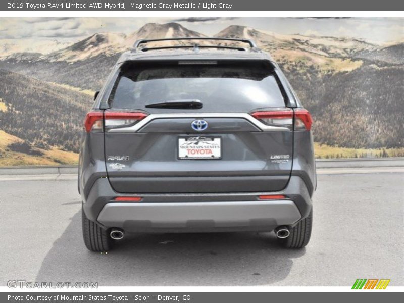 Magnetic Gray Metallic / Light Gray 2019 Toyota RAV4 Limited AWD Hybrid