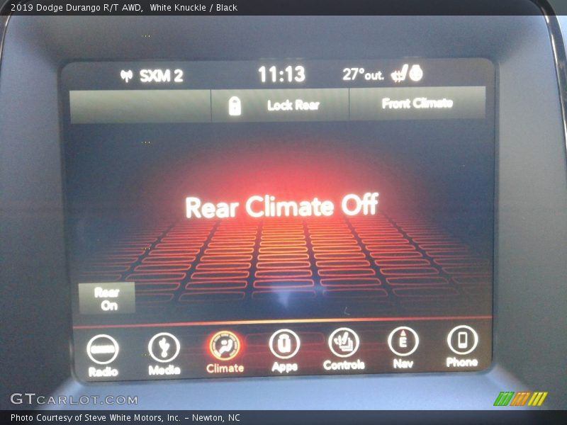 White Knuckle / Black 2019 Dodge Durango R/T AWD
