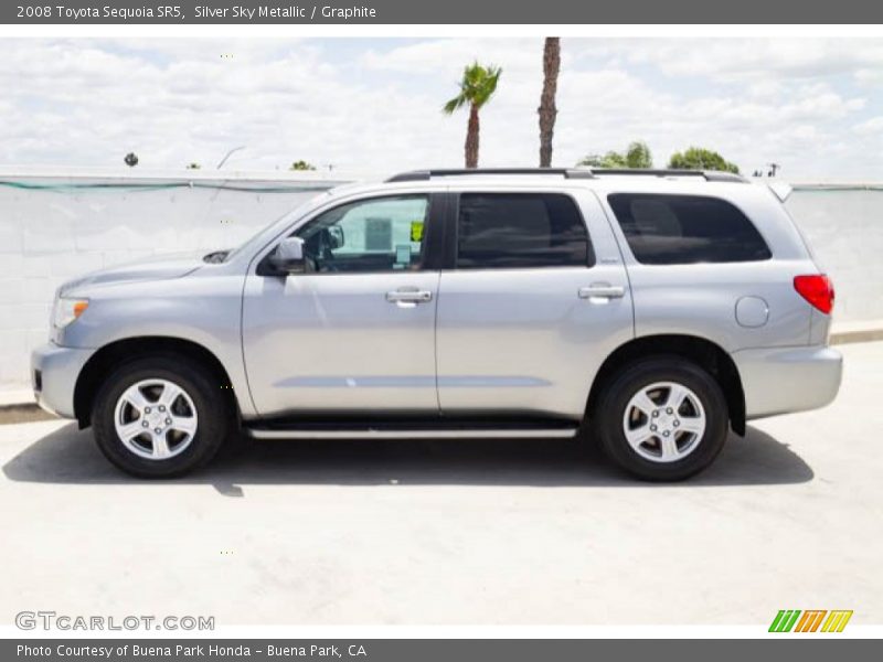 Silver Sky Metallic / Graphite 2008 Toyota Sequoia SR5