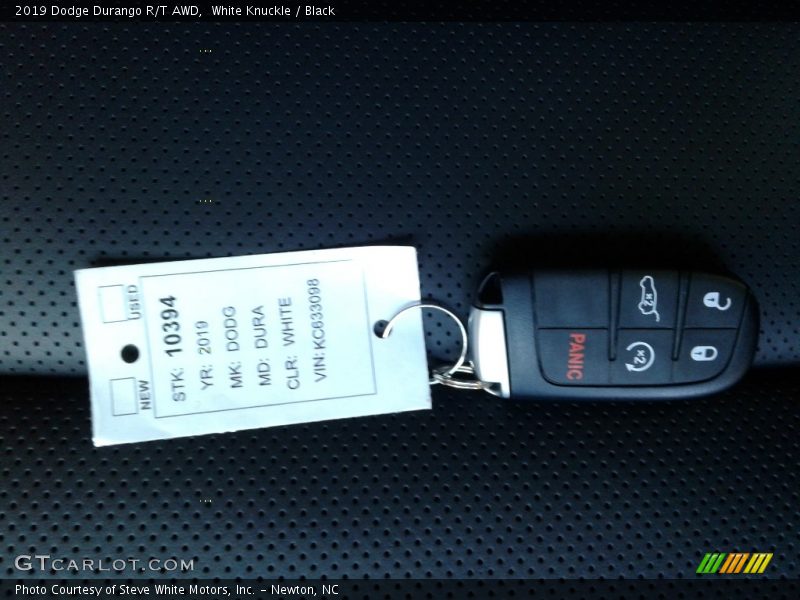 White Knuckle / Black 2019 Dodge Durango R/T AWD