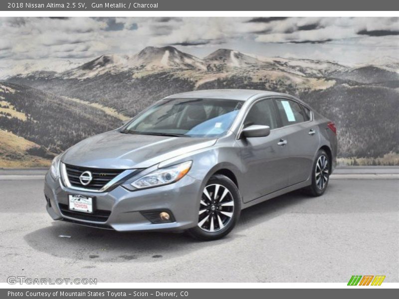 Gun Metallic / Charcoal 2018 Nissan Altima 2.5 SV