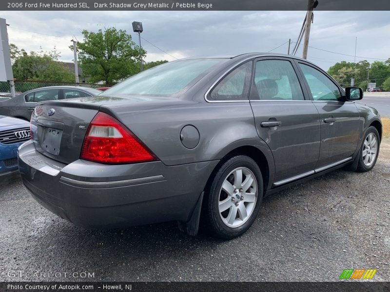 Dark Shadow Grey Metallic / Pebble Beige 2006 Ford Five Hundred SEL