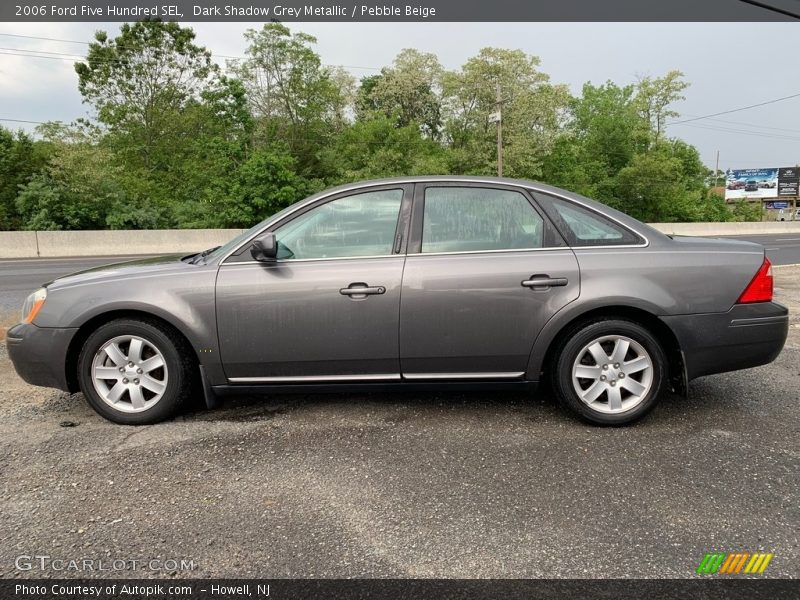 Dark Shadow Grey Metallic / Pebble Beige 2006 Ford Five Hundred SEL