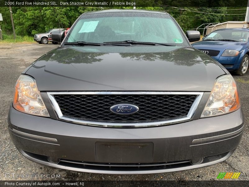 Dark Shadow Grey Metallic / Pebble Beige 2006 Ford Five Hundred SEL