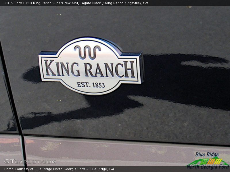 Agate Black / King Ranch Kingsville/Java 2019 Ford F150 King Ranch SuperCrew 4x4