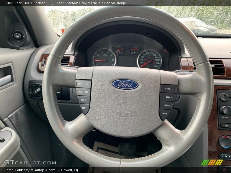 Dark Shadow Grey Metallic / Pebble Beige 2006 Ford Five Hundred SEL