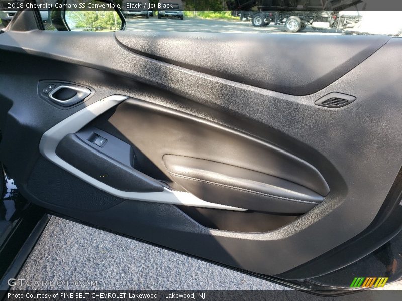 Black / Jet Black 2018 Chevrolet Camaro SS Convertible