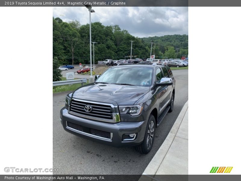 Magnetic Gray Metallic / Graphite 2019 Toyota Sequoia Limited 4x4
