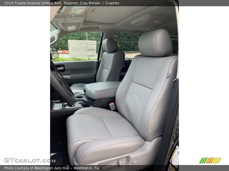  2019 Sequoia Limited 4x4 Graphite Interior