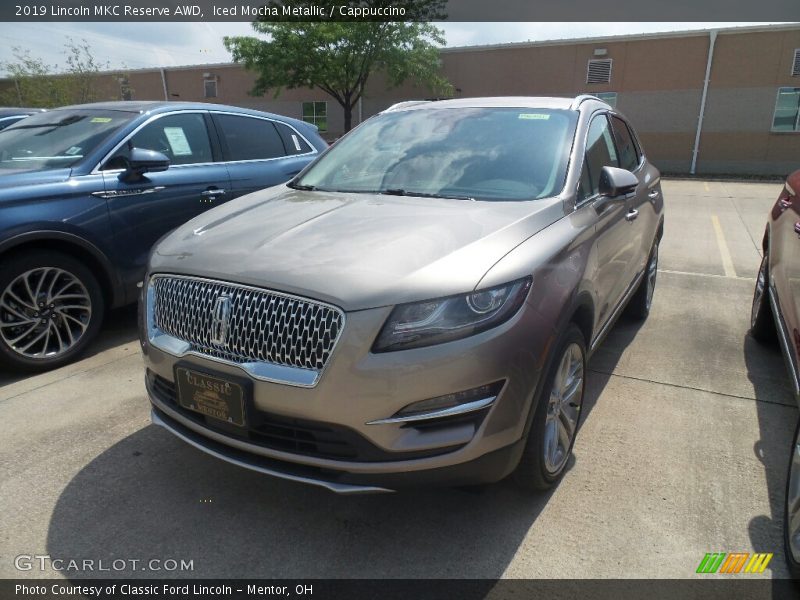 Iced Mocha Metallic / Cappuccino 2019 Lincoln MKC Reserve AWD