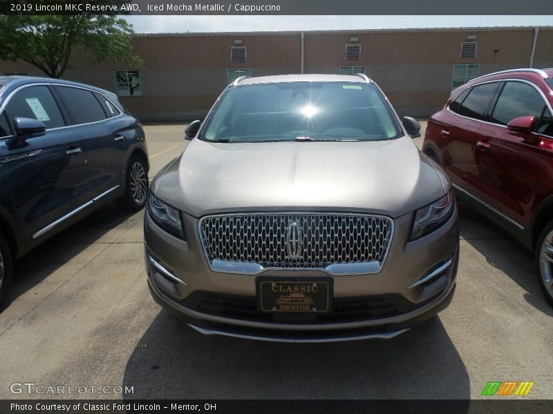 Iced Mocha Metallic / Cappuccino 2019 Lincoln MKC Reserve AWD