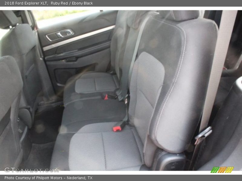 Ruby Red / Ebony Black 2018 Ford Explorer XLT