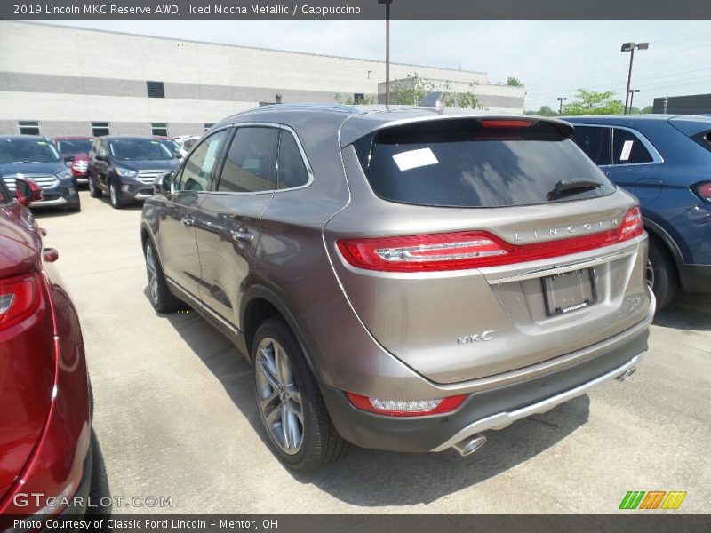 Iced Mocha Metallic / Cappuccino 2019 Lincoln MKC Reserve AWD