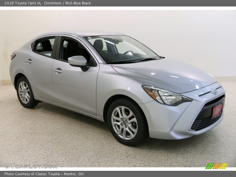 Chromium / Mid-Blue Black 2018 Toyota Yaris iA
