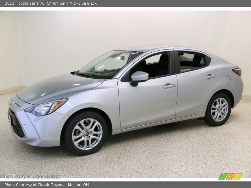 Chromium / Mid-Blue Black 2018 Toyota Yaris iA