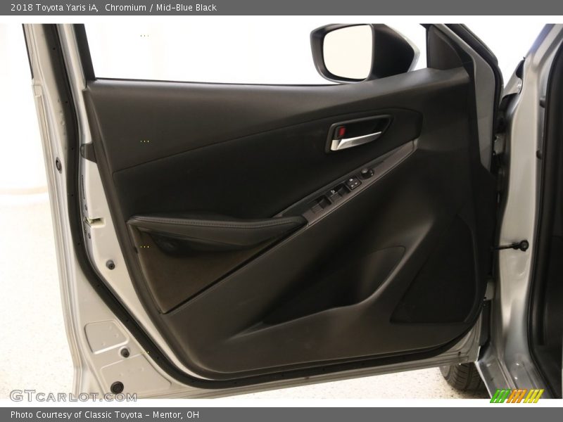 Chromium / Mid-Blue Black 2018 Toyota Yaris iA