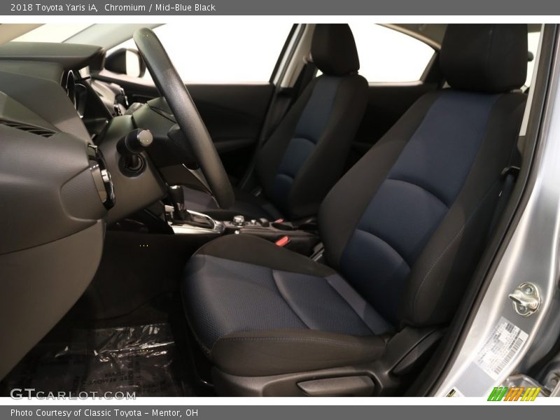 Chromium / Mid-Blue Black 2018 Toyota Yaris iA