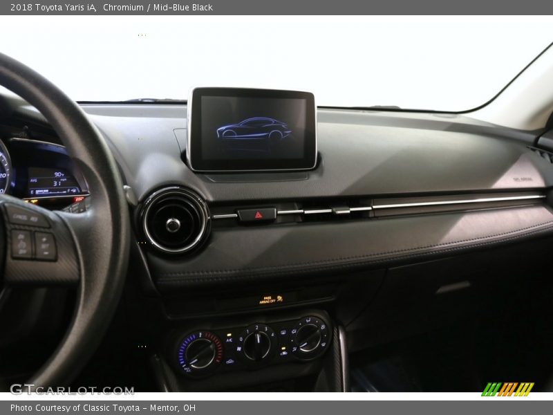 Chromium / Mid-Blue Black 2018 Toyota Yaris iA