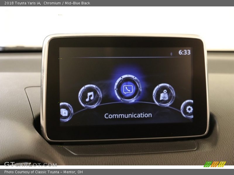 Chromium / Mid-Blue Black 2018 Toyota Yaris iA