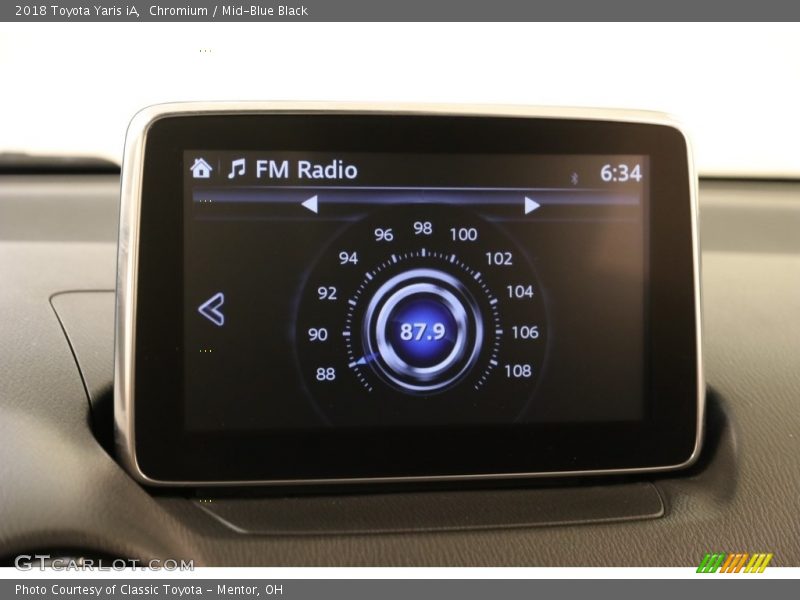 Chromium / Mid-Blue Black 2018 Toyota Yaris iA
