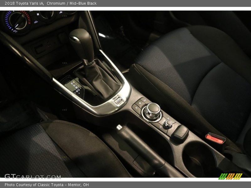 Chromium / Mid-Blue Black 2018 Toyota Yaris iA